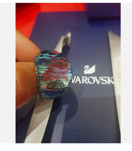 Swarovski nirvana blue ring - ring, 52