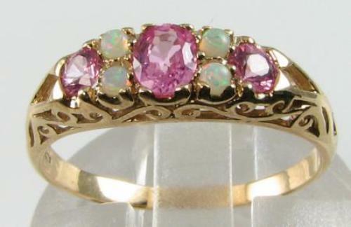 9ct jaune bague - jaune,