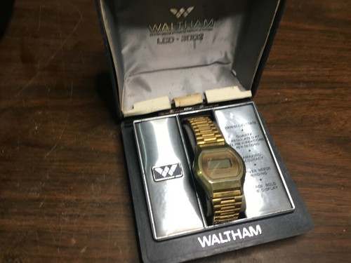 Vintage waltham lcd 3002 solid - vintage,