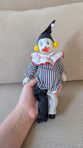Figurine clown céramique
