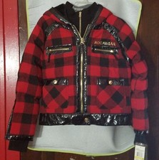 Red Check Bomber Jacket with
