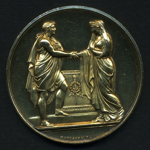 Medaille religieuse en - (1839-),