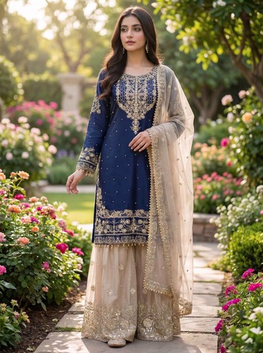 Fashnixy salwar kameez rouge - salwar,