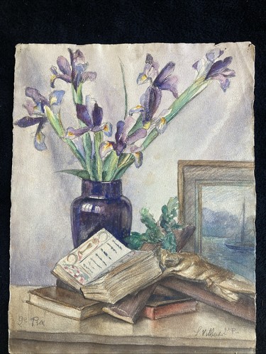Aquarelle originale 1925 - originale,