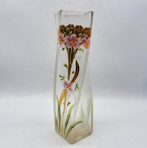 Vase torsadé verre - vase, en