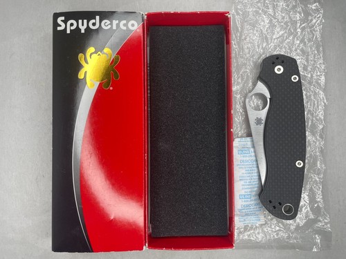Spyderco paramilitary carbon - spyderco, 2