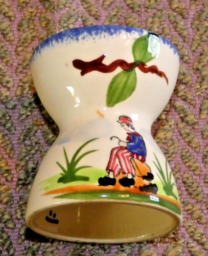Ancien coquetier diabolo - , en