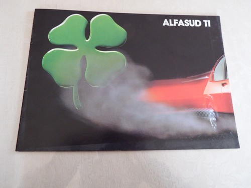 Ancienne brochure alfa - ancienne,