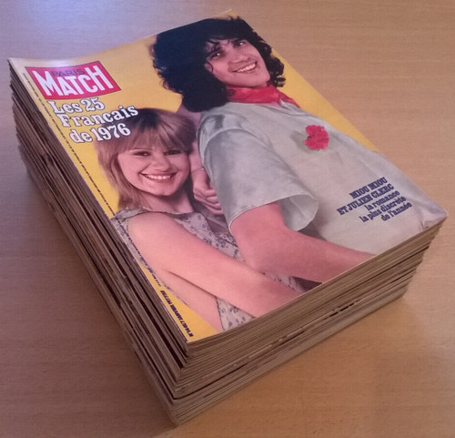 Paris match année 1977 - année, (33