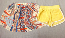 Lot vêtements fille 1 jupe viscose 1 short coton éponge  ZARA GIRLS  6 ans