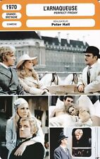 Fiche Cinéma - PETER HALL - ARNAQUEUSE (L’) - 1970