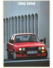 ▄▀▄ Brochure BMW 324D et