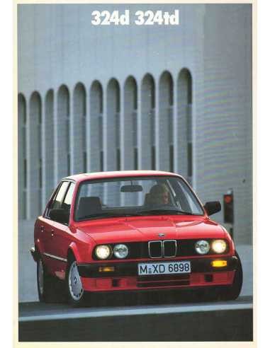 Brochure bmw 324d et - ▄▀▄,