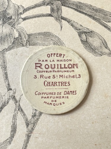 Ancien miroir poche - de,