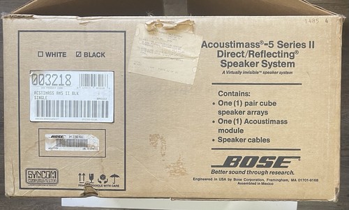 Bose acoustimass series ii - bose,
