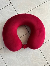 COUSSIN DE VOYAGE OREILLER AVION TRAIN VOITURE BATEAU  TOUR COU  MEMOIRE FORME