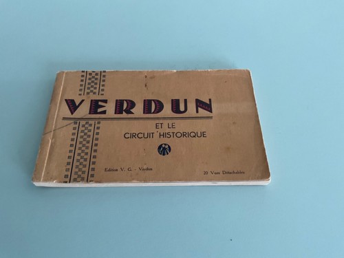 Verdun carnet complet - verdun.,