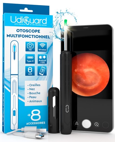 Otoscope oreille avec caméra - oreille,