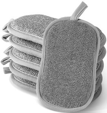 6 Eponge Reutilisable Lavable