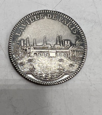 RARE MEDAILLE JETON EN ARGENT