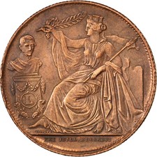 Belgique, Medal, Politics, Society, War, SUP, Cuivre