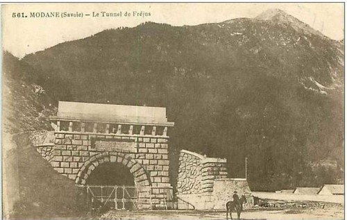 Modane tunnel de frejus - tunnel,