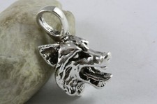 Tête de Loup Pendentif en