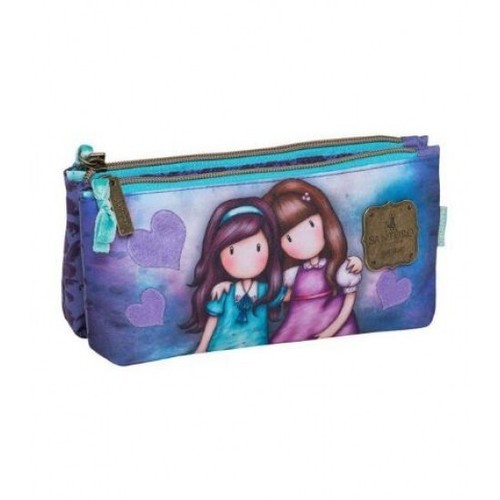 Trousse double santoro gorjuss - trousse,
