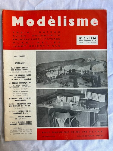 Modélisme 1954 réseau - n°2,