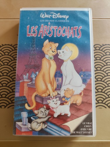 Vhs les aristochats - les,