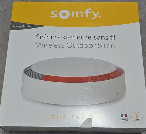 Sirène extérieure somfy - sirène,
