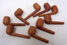 Lot de 9 têtes de pipe