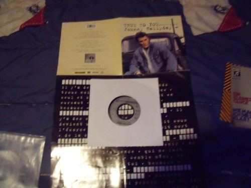 Rare 45t poster - , johnny