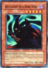 carte YU-GI-OH PSV-E082 Invitation to a Dark Sleep NEUF