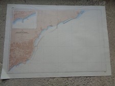 CARTE  MARINE SHOM / Santa