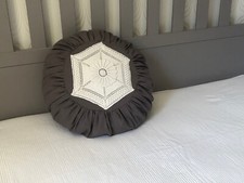 COUVRE LIT  BLANC 100 % coton épais-  rayures côtelées -  250 x 250 cm - lit 160