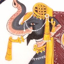 Peinture sur SOIE MINIATURE