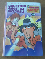 vintage bibliothèque rose l'INSPECTEUR GADGET est incroyable  an 1985 hachette