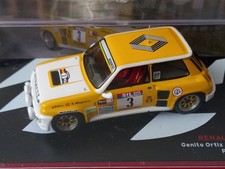RENAULT 5 Turbo Ortiz N°3 Rallye RACE 1983  (Ixo/Altaya) 1/43