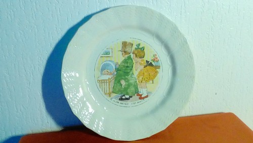 Assiette parlante faience - parlante,