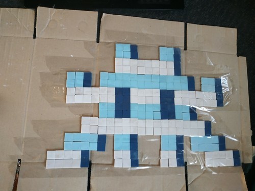 Kit mosaïque space invader - mosaïque,