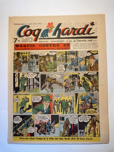Coq hardi 3eme année - hardi, n°59