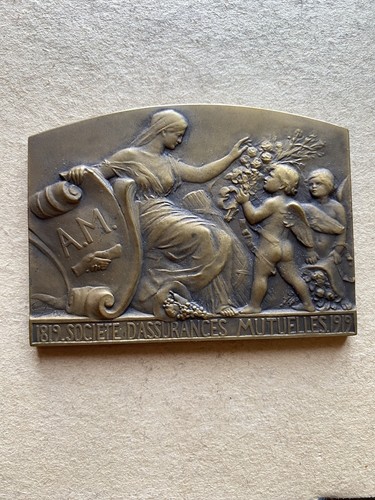 Plaque médaille compagnie - plaque,