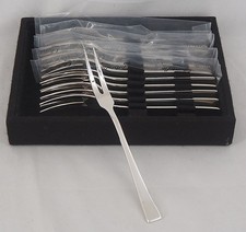 Christofle Concorde, 12 fourchettes escargot/crustacé/hors d'oeuvre parfait état