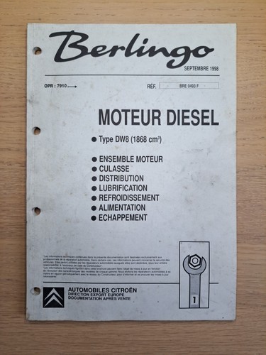 Manuel citroen berlingo - (350b),