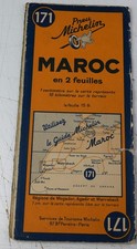 Carte Michelin Maroc n°171