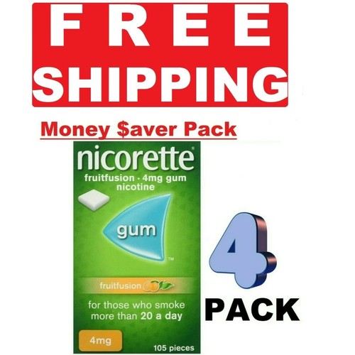 Nicorette gum fruit - x, fusion