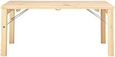 MUJI Pine Wood Low Table