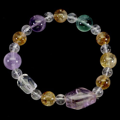 Bracelet élastique pierre - bracelet, en