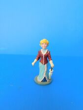 TROPHY MINIATURE / LE MONDE CIVIL  /  RARE FIGURINE  / BELLE DAME avec OMBRELLE